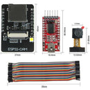 2X(Esp32-Cam Camera Wifi + Bluetooth Module 4M Psram Dual Core 32-Bit Cpu D