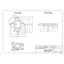 Upgraded Nema 17 Stepper Steel And Rubber Vibration Dampers With Screw -Cnc