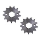 2pcs 13T 420 Chain Front Sprocket for 110cc 125cc 140cc Pit Pro Trail Dirt Bike