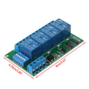 4CH 12V Modbus PC RTU UART RS485 Relay Board for PLC Lamp LED PTZ Camera Control