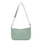 Women Simple PU Leather Handbag Chain Travel Shoulder Totes Bag (Green)