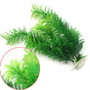 Artificial Aquarium Fish Tank Green Plastic Plant Decoration 11.8-Inch Tall PFK