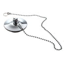 1.75 Inch Chrome Bathroom Bath Plug with 420mm Ball Chain J3Q2