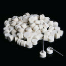 100x WOOL FELT POLISHING BUFFING WHEEL GRINDING POLISHING PAD+2X SHANK