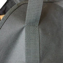 Firewood Log Carrier Black Heavy Duty Wax Tote Large Fire Wood Bag Durable