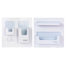 2pcs Bedside Shelf Adhesive Shelves Stick on Wall Organizer for Phone Remote