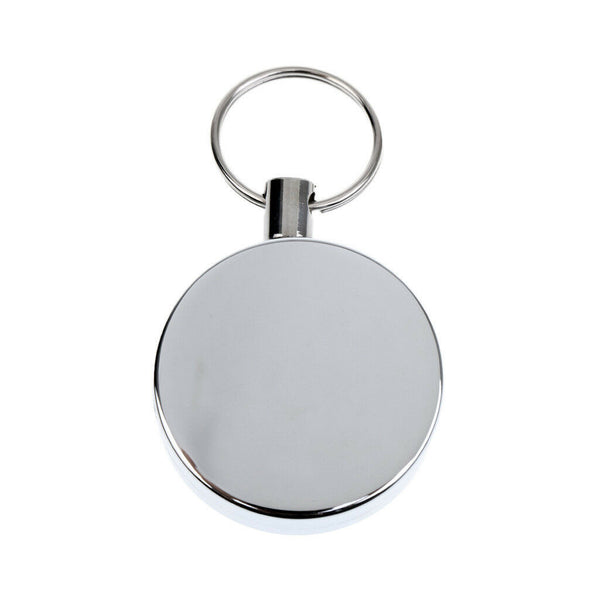 Retractable Badge Reel ID Holder Key Chain Ring Portable Fishing Lanyard