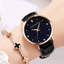 Hannah Martin Movement Night Flash Starry Sky Dial Stainless Steel Waterpro