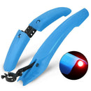 Bicycle Fender Quick Release Mountain Bike Flashing 26 Inch Long Mud Mud Ex