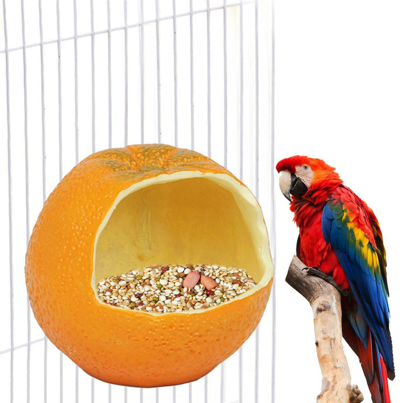 Pet Hamster Bird Pet Parrot FRUIT Feeding Bowl Cage Hanging Fixed Food Feeder