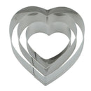 Heart Cut Outs/Heart Cookie Cutters,Set of 3