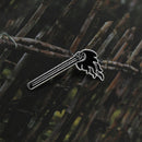 Enamel Black Flame Brooch Pin Shirt Collar Badges Pin Breastpin Jewelry Gift OZ