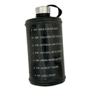 Water Bottle Leak Proof Jug Cup Kettle GYM Hiking Sports 73 oz Black