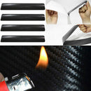 4x Carbon Fiber Car Tow Mirror Bumper Door Sill Scuff Protect Cover Stick QVA