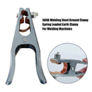 500A Safety Metal Material Welding Ground Clamp Spring Loaded Earth Clamp F