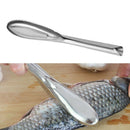 Stainless Steel Fish Scale Remove Cleaning Scaler Scraper Kitchen Peeler Tool