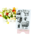 Animals Pig Cow Sheep Clear Stamps Scrapbooking Card Making Photo Album FT