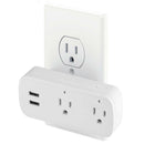 2 USB Ports Smart US Plug WiFi Power Timing Switch Voice Control Socket Outlets