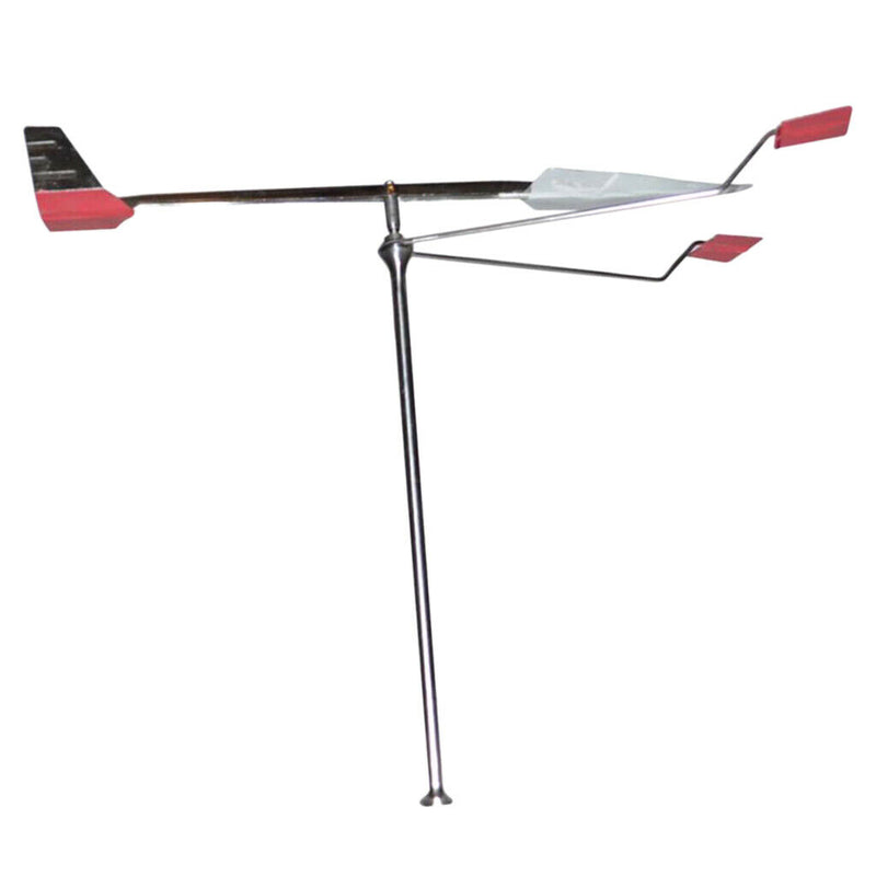 Stainless Steel Boat Wind Direction Meter Tool  L: 380mm W: 200 mm H: 57mm