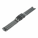 Blue Light Black Metal Strap Lava Style Digital LED Watch Boy I7W2