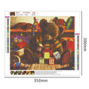 5D DIY Full Drill Diamond Painting Bear Pattern Embroidery Decor (Bear09)