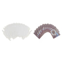 12 Set/Pack Color Printed Jewelry Necklace Packing Box Gift Box, White Wreath