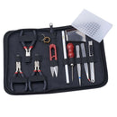 12Pcs  Jewelry Making Kit Supplies with Zipper Storage Case Starter Jewelry Tool