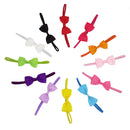 12pcs Cute Kids Headband Bowknot Headbands Solid Color Hair Bows Hair Band