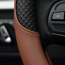 Auto Car Steering Wheel Cover Grip Anti-slip Odorless PU Leather Accessorirs
