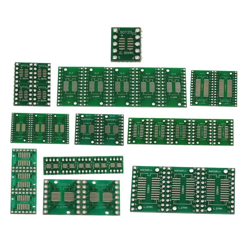 35Pc SOP MSOP SSOP TSSOP Adapter PCB Experiment Convertor IC Board Plate DIY
