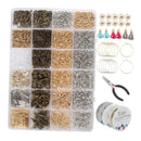 Earring Hooks 995Pcs Earring Repairring Making Supplies Set,Multiple Types in 24