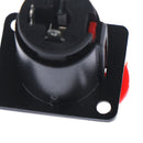 Speaker Audio Jack 6.35mm Connector 1/4 inch Female Socket Panel Mounted  3C