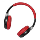 Bluetooth Headphones Headset Noise Cancelling Over Ear with Microphone Red