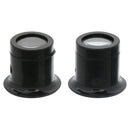 2pcs Watch Repair Eye Magnifier Loupe 10X 5X Jeweler Loupe Magnifing Tools