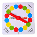 Funny Family Finger Twister Board Mini Version Table Party Game for 2 players