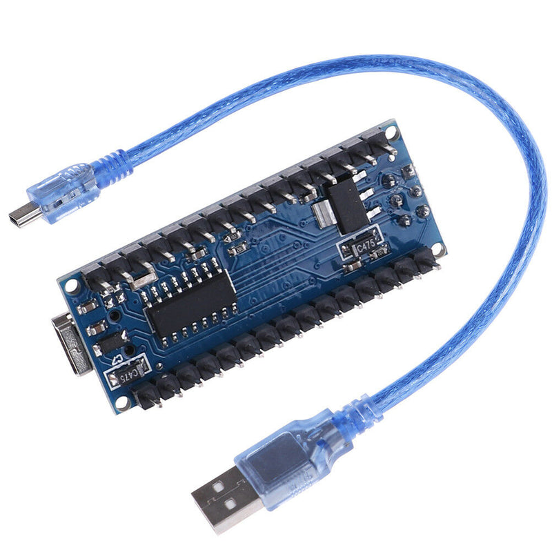 1Pc mini USB Nano V3.0 ATmega328P CH340G micro-controller board with cable S Cy