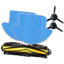 for Ilife V7S V7S PRO Robot Vacuum Replacement Kits - Main Brush Side Brushes