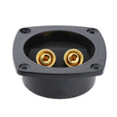2pcs Car Stereo Screw Cup Connectors Speaker 2 Way Terminal Box Connector