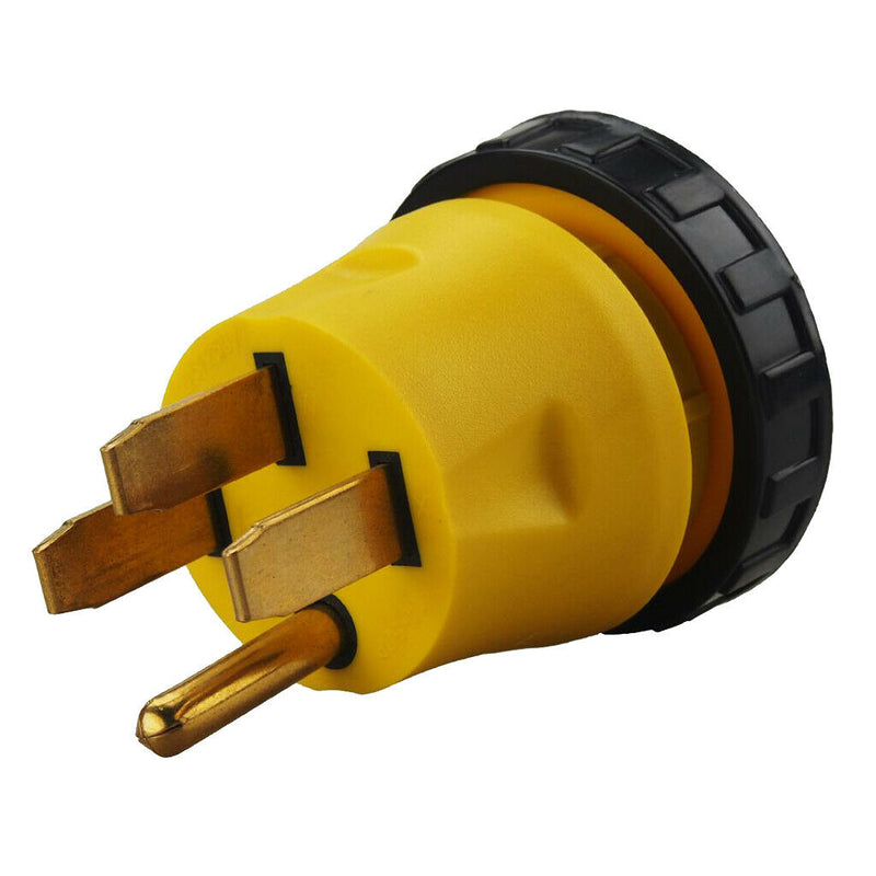 Generator 4-Prong locking 14-50P Male to RV L5-30R Female Adapter