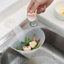 Kitchen Drain Sink Strainer Filter Food Catcher Foldable Anti-Blocking Dev BX