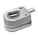 Glass Sliding Door Latch Lock Non-Apertured Stainless Steel Glass Door Lock J6F9
