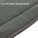 1PC Reusable 4 Layer Bamboo Charcoal Insert Baby Washable Cloth Diaper Nappy Use