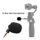 Mini Microphone 3.5mm Jack Mic for Mobile Phone Laptop PC (4 Pole AUX)