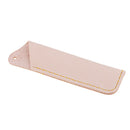 Leather Fountain Pen Pencil Case Handmade Bag Holder Storage Pouch Beige