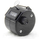 Digital Hand Held Tally Clicker Counter 4 Digit Number Clicker Golf Chrome 3C
