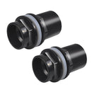 2PCS Aquatic Fish Tank Water Tube Valves Joint Connector Kit 32mm Dia