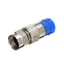 10x RG6 F Compression Connector Coaxial Coax Cable Fitting Compression Tool Set