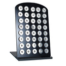 Snap Jewelry Button Display Acrylic Board Organizer Stand for 18mm Size Snap