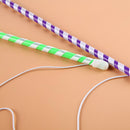 2pcs Cat Toys Interactive With Bells Elastic Rod Cat Plush Chick Toys A