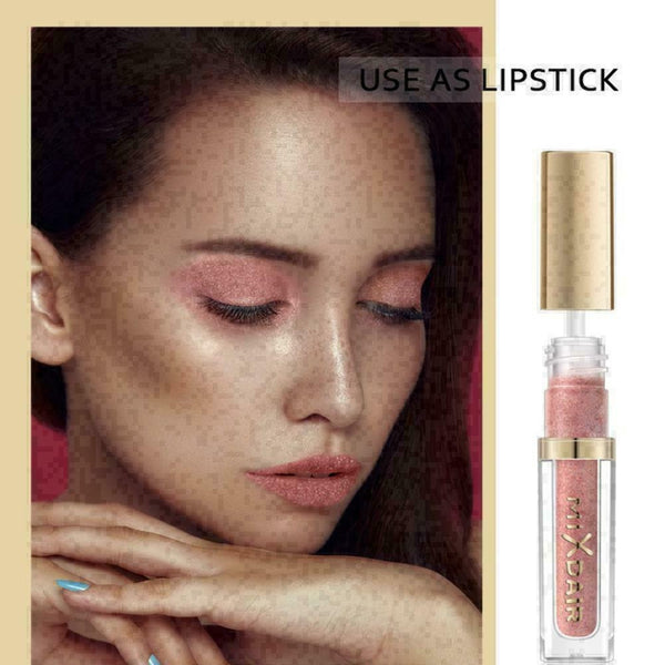 6 Colors/Set Matte Glitter Liquid Lipstick Glazed Lip Gloss Long Lasting L6 H8N9